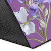 Iris Pattern Print Design IR09 Area Rugs