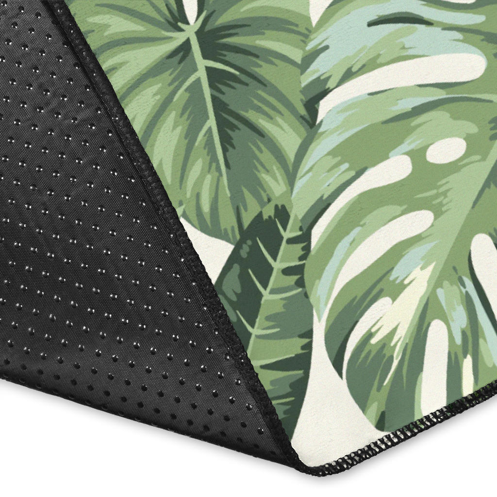 Palm Leaves Pattern Print Design PL014 Area Rugs