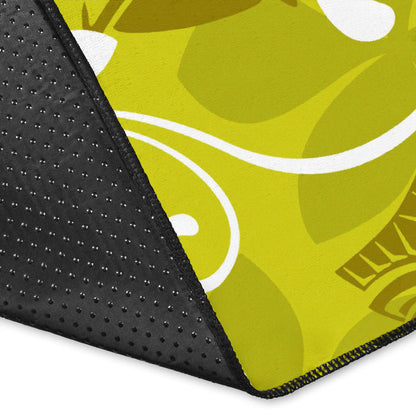Hawaiian Themed Pattern Print Design H019 Area Rugs