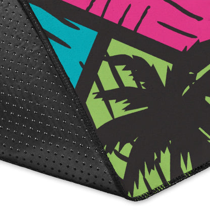 Palm Tree Pattern Print Design PT09 Area Rugs