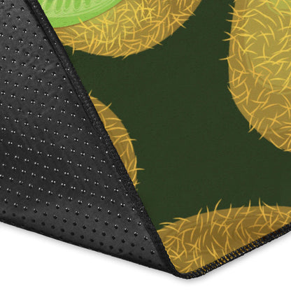 Kiwi Pattern Print Design KW04 Area Rugs