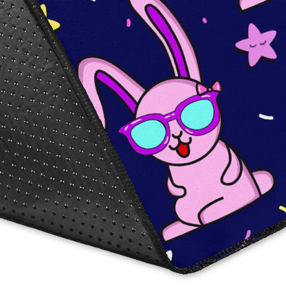 Rabbit Baby Pattern Print Design RB015 Area Rugs