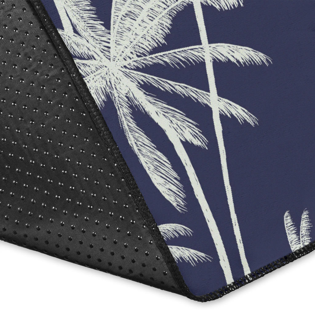 Palm Tree Pattern Print Design PT06 Area Rugs