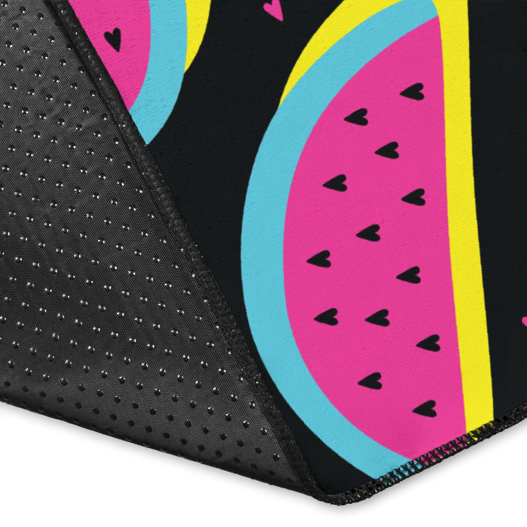 Watermelon Pattern Print Design WM07 Area Rugs