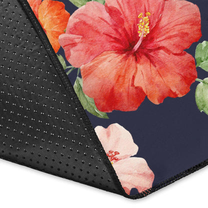 Tropical Flower Pattern Print Design TF020 Area Rugs