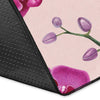 Orchid Purple Pattern Print Design OR04 Area Rugs