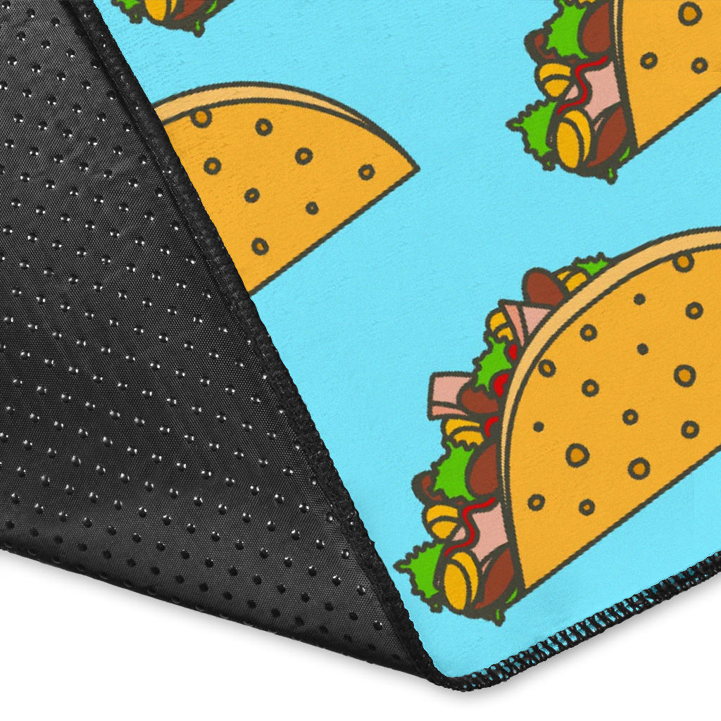 Taco Pattern Print Design TC03 Area Rugs