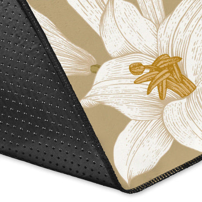 Lily Pattern Print Design LY07 Area Rugs