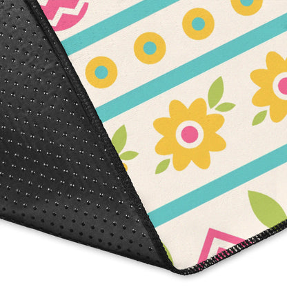 Easter Eggs Pattern Print Design RB016 Area Rugs