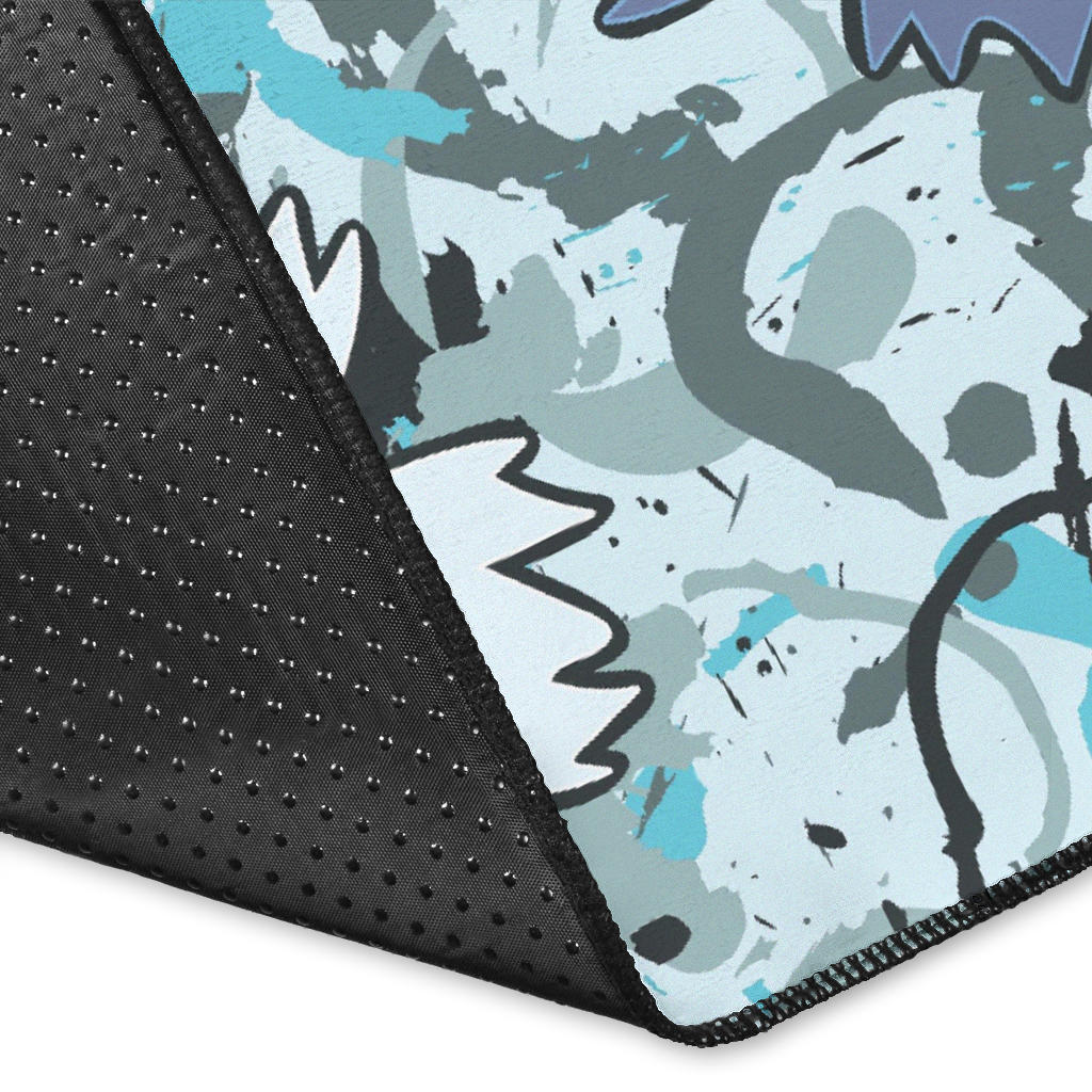 Carnations Pattern Print Design CN04 Area Rugs