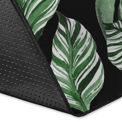 Palm Leaves Pattern Print Design PL09 Area Rugs