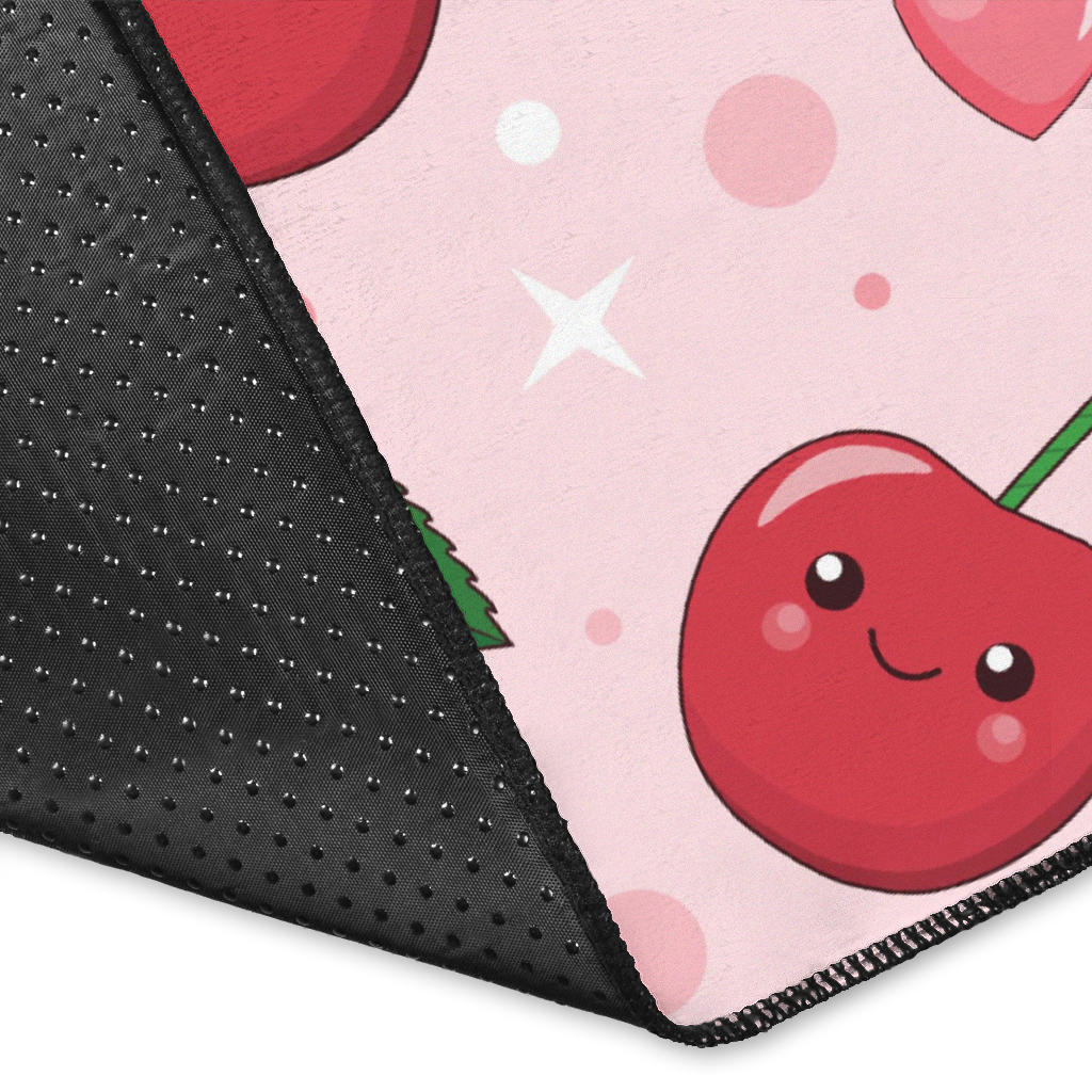 Cherry Pattern Print Design CH02 Area Rugs