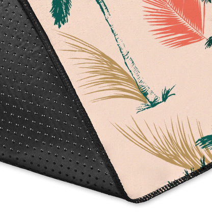 Palm Tree Pattern Print Design PT014 Area Rugs
