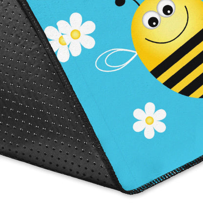 Bee Pattern Print Design BEE06 Area Rugs
