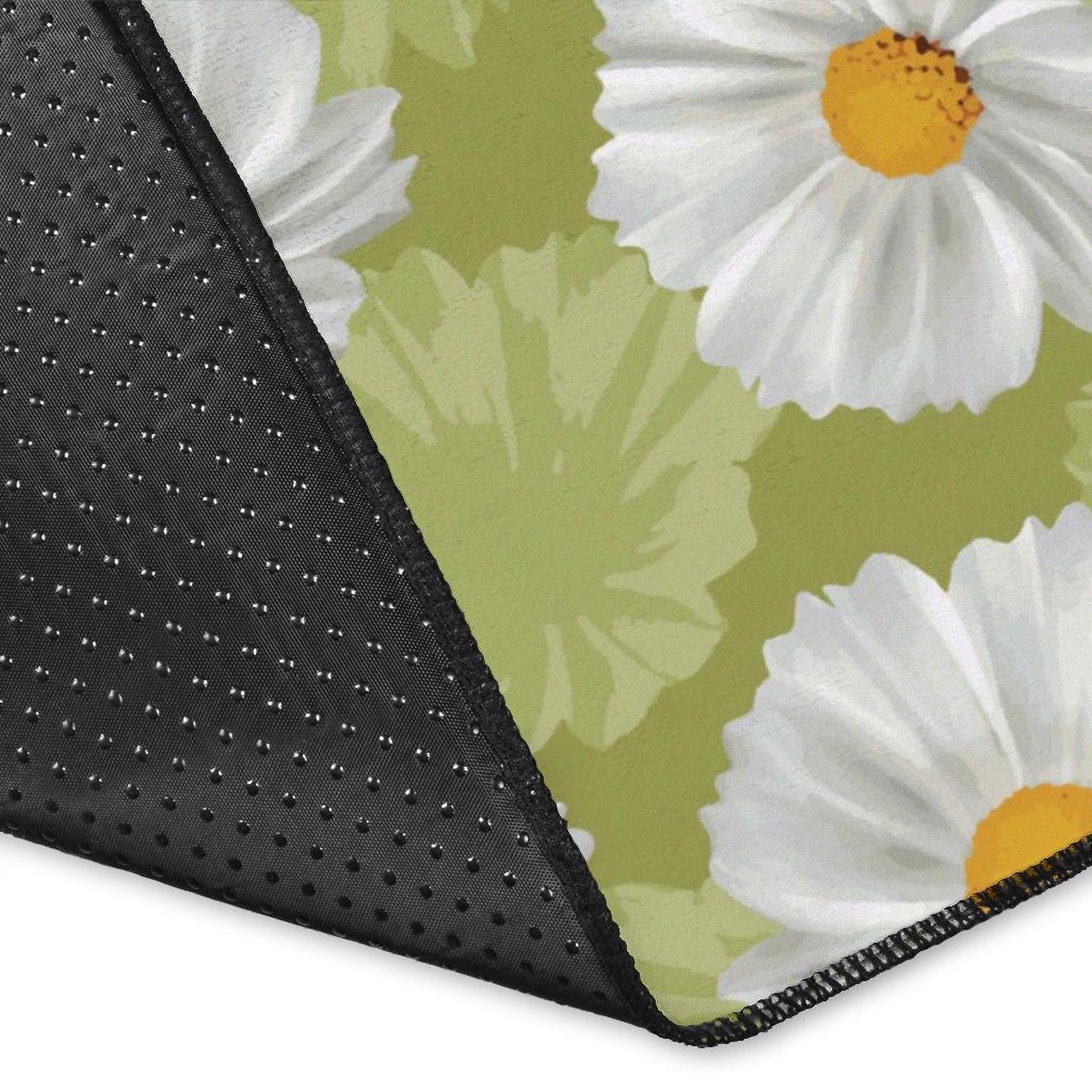 Daisy Pattern Print Design DS06 Area Rugs