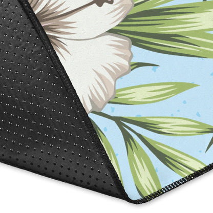 Tropical Flower Pattern Print Design TF05 Area Rugs