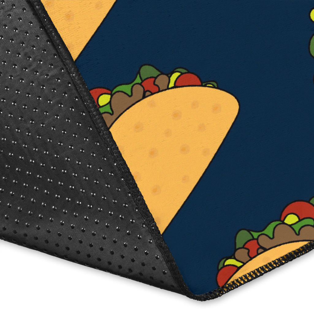 Taco Pattern Print Design TC04 Area Rugs