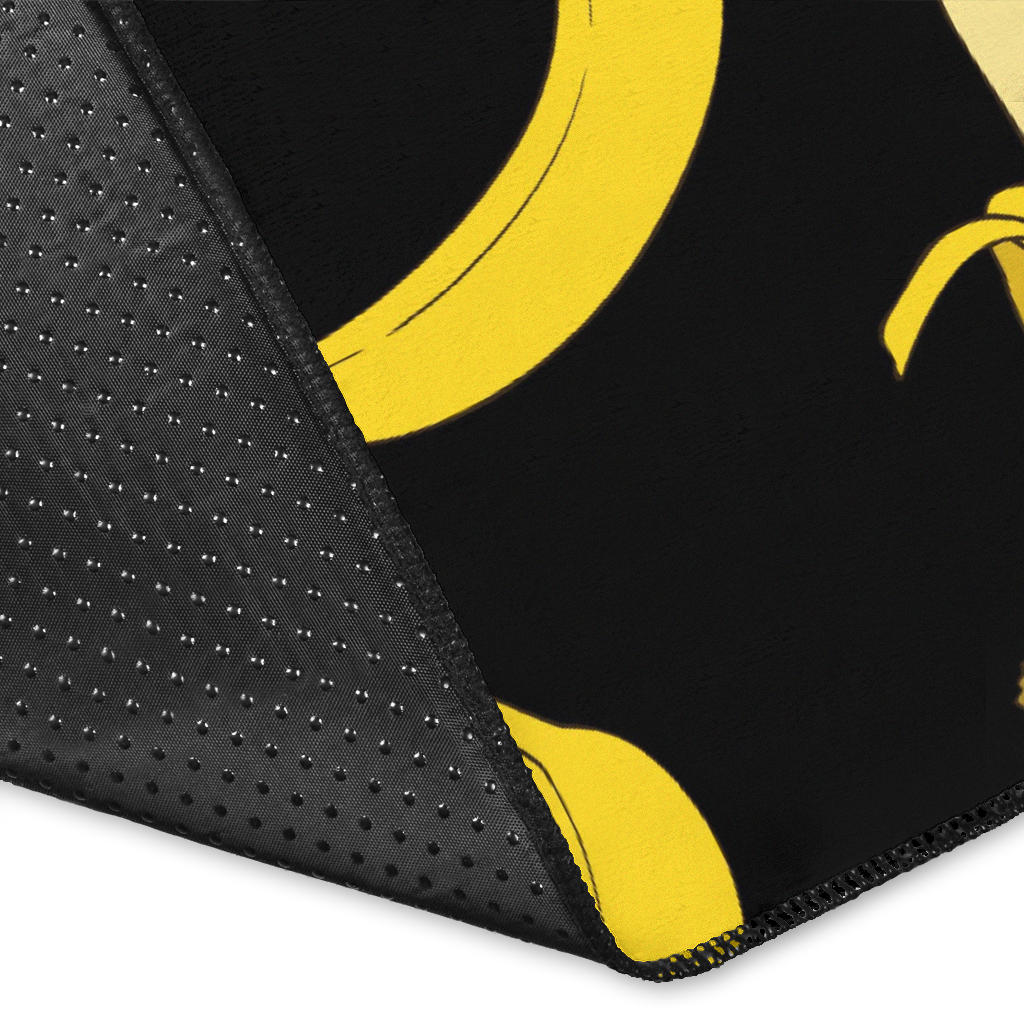 Banana Pattern Print Design BA05 Area Rugs