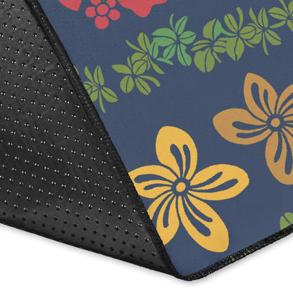 Hawaiian Themed Pattern Print Design H018 Area Rugs