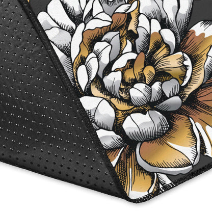 Peony Pattern Print Design PE06 Area Rugs