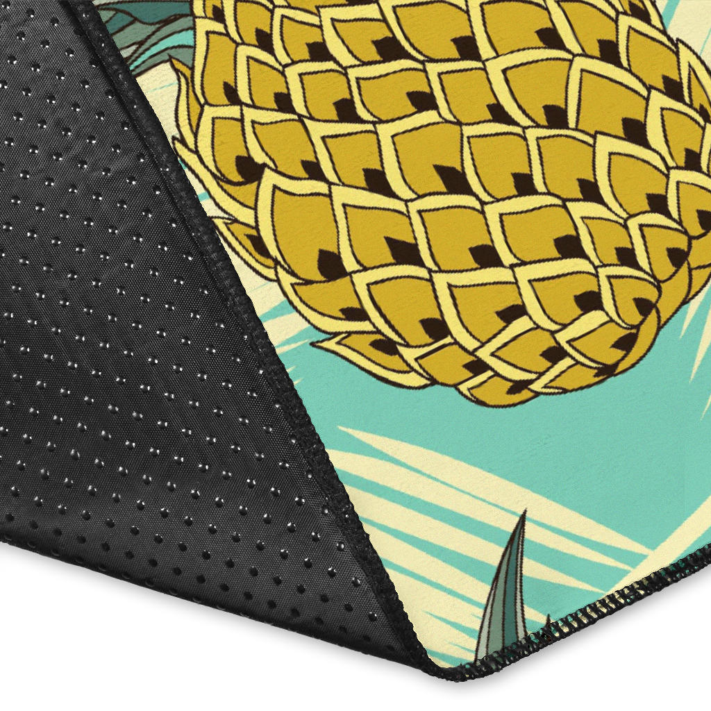 Pineapple Pattern Print Design PP03 Area Rugs