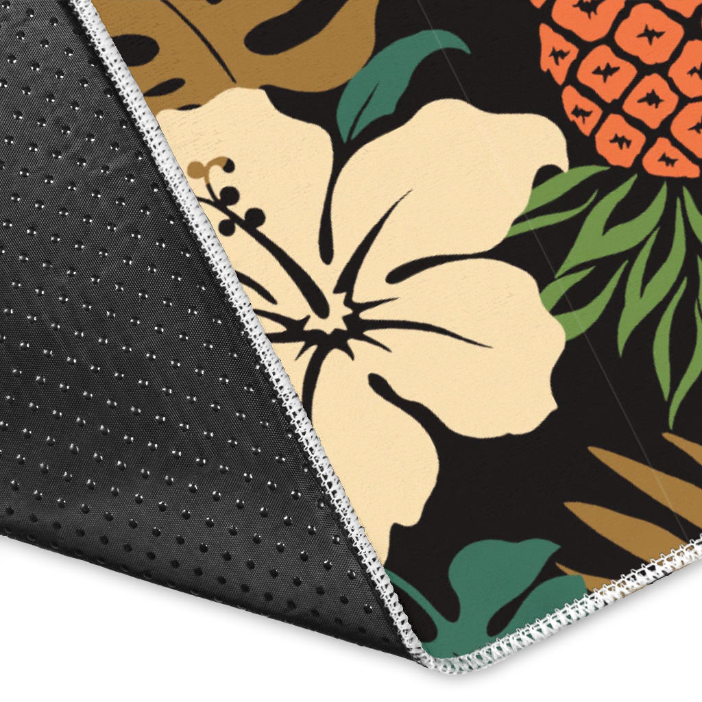 Hawaiian Themed Pattern Print Design H08 Area Rugs