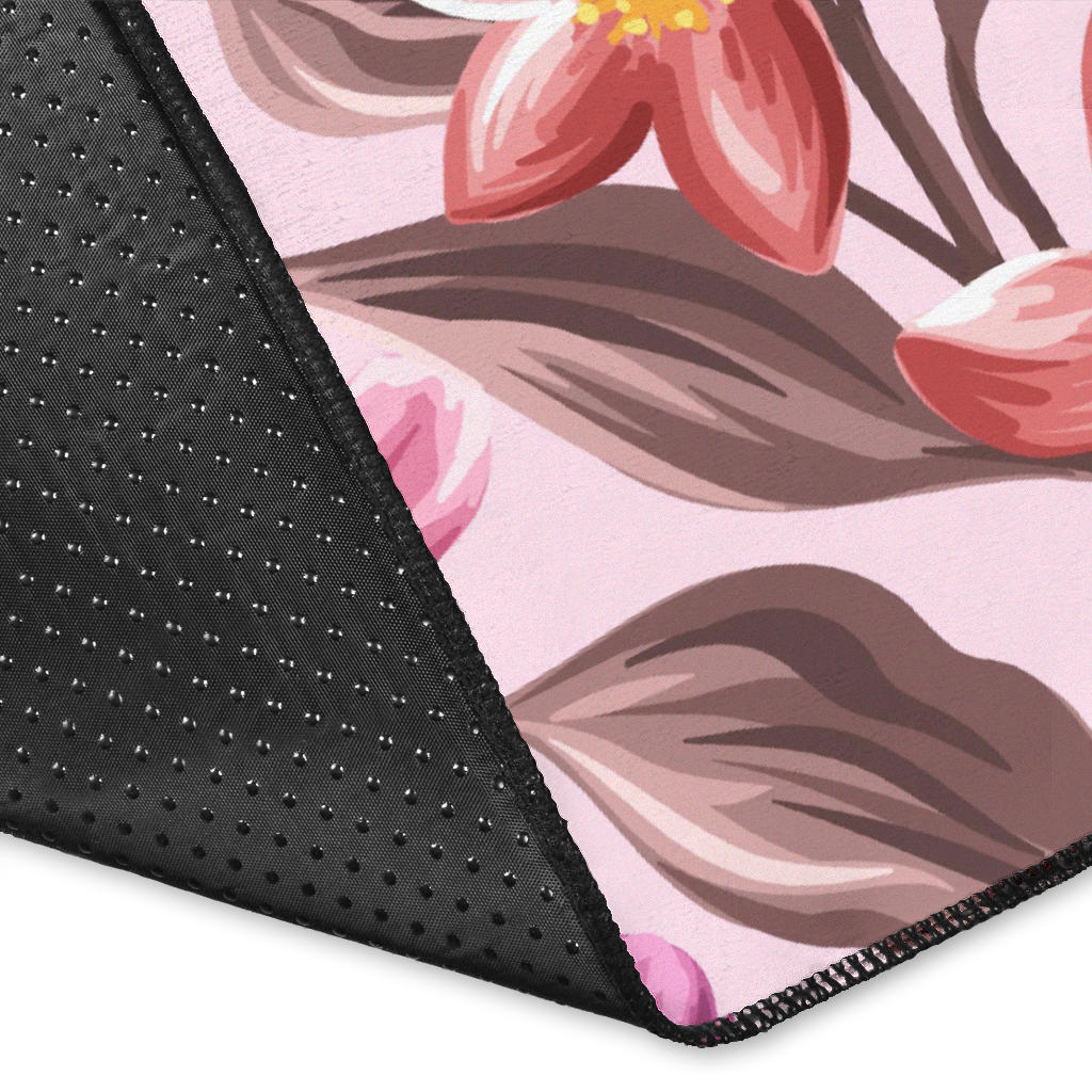 Summer Floral Pattern Print Design SF09 Area Rugs