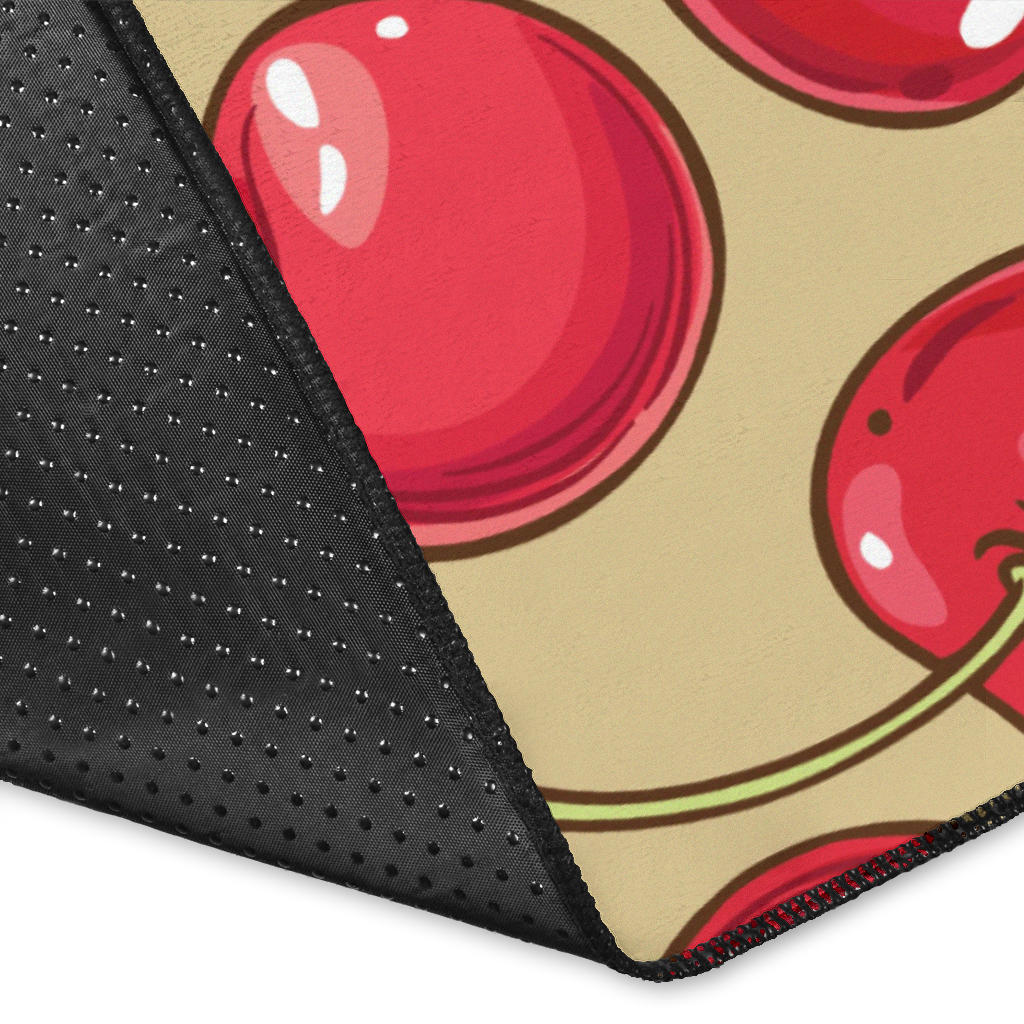 Cherry Pattern Print Design CH05 Area Rugs