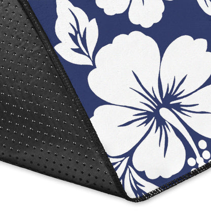 Hibiscus Pattern Print Design HB012 Area Rugs