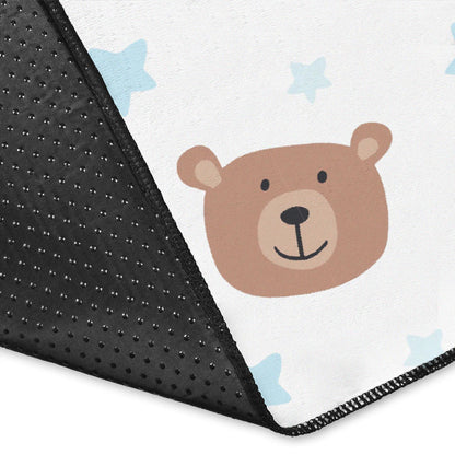 Bear Pattern Print Design BE02 Area Rugs