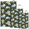 Anemone Pattern Print Design AM03 Area Rugs