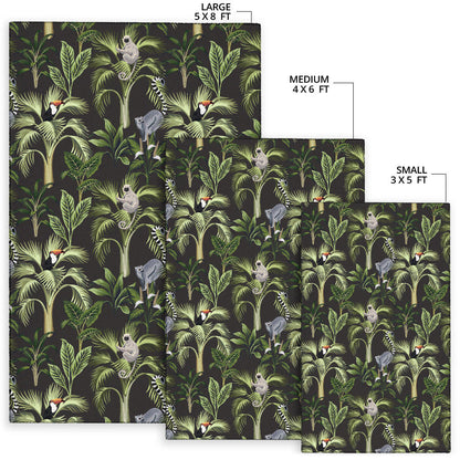 Rainforest Pattern Print Design RF05 Area Rugs