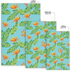 Bird Of Paradise Pattern Print Design BOP04 Area Rugs