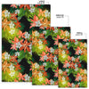 Amaryllis Pattern Print Design AL07 Area Rugs