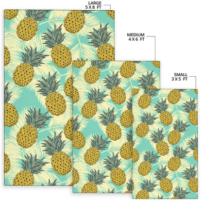 Pineapple Pattern Print Design PP03 Area Rugs