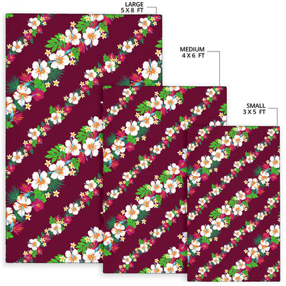 Hawaiian Themed Pattern Print Design H06 Area Rugs