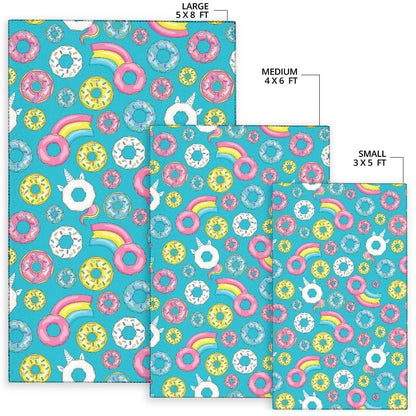 Donut Pattern Print Design DN013 Area Rugs