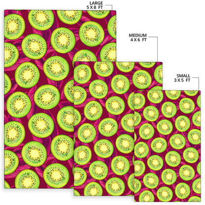 Kiwi Pattern Print Design KW05 Area Rugs