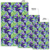 Tropical Flower Pattern Print Design TF019 Area Rugs