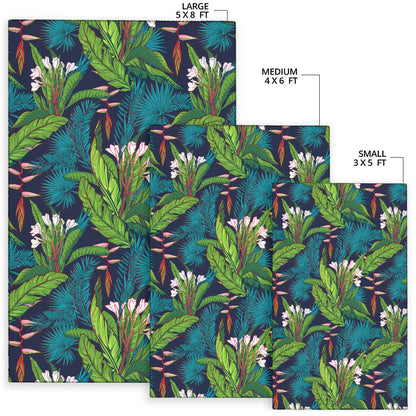 Rainforest Pattern Print Design RF01 Area Rugs