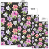 Lily Pattern Print Design LY02 Area Rugs