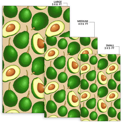 Avocado Pattern Print Design AC010 Area Rugs