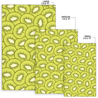 Kiwi Pattern Print Design KW07 Area Rugs