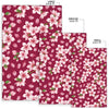 Cherry Blossom Pattern Print Design CB06 Area Rugs