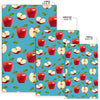 Apple Pattern Print Design AP012 Area Rugs