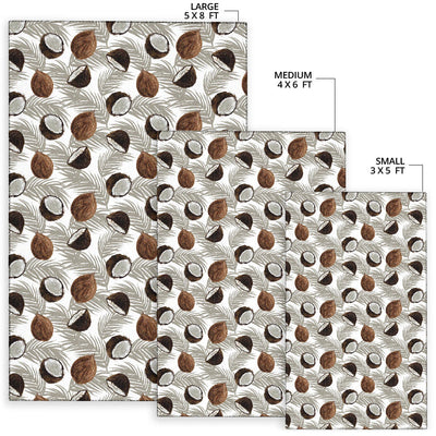 Coconut Pattern Print Design CN03 Area Rugs