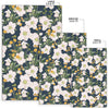 Anemone Pattern Print Design AM04 Area Rugs