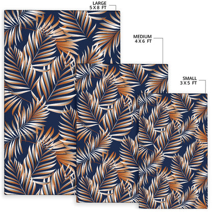 Tropical Flower Pattern Print Design TF07 Area Rugs
