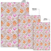 Rose Pattern Print Design RO011 Area Rugs