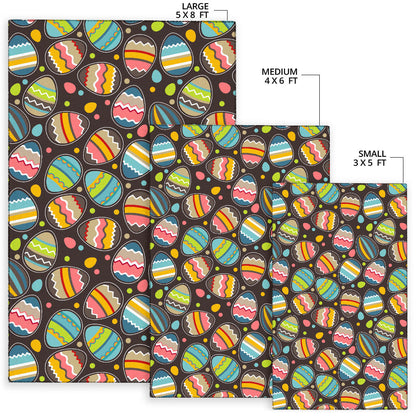 Easter Eggs Pattern Print Design RB03 Area Rugs
